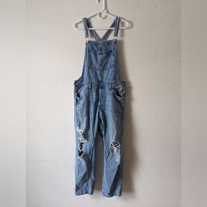 &Denim Women's Overalls - Size 12 - Light Denim - Excellent Condition